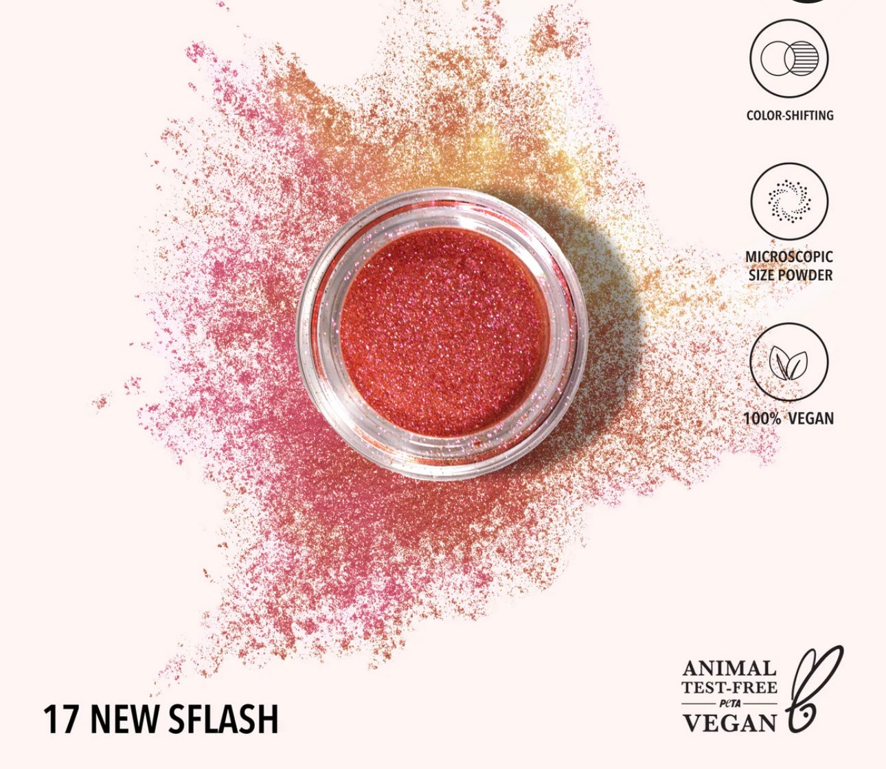 Moira starstruck chrome loose powder