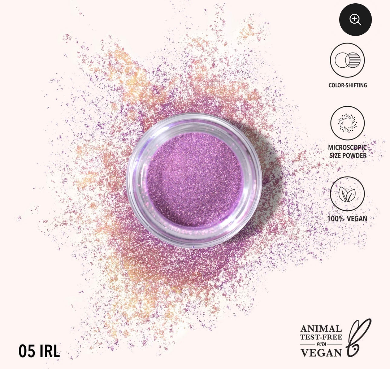 Moira starstruck chrome loose powder