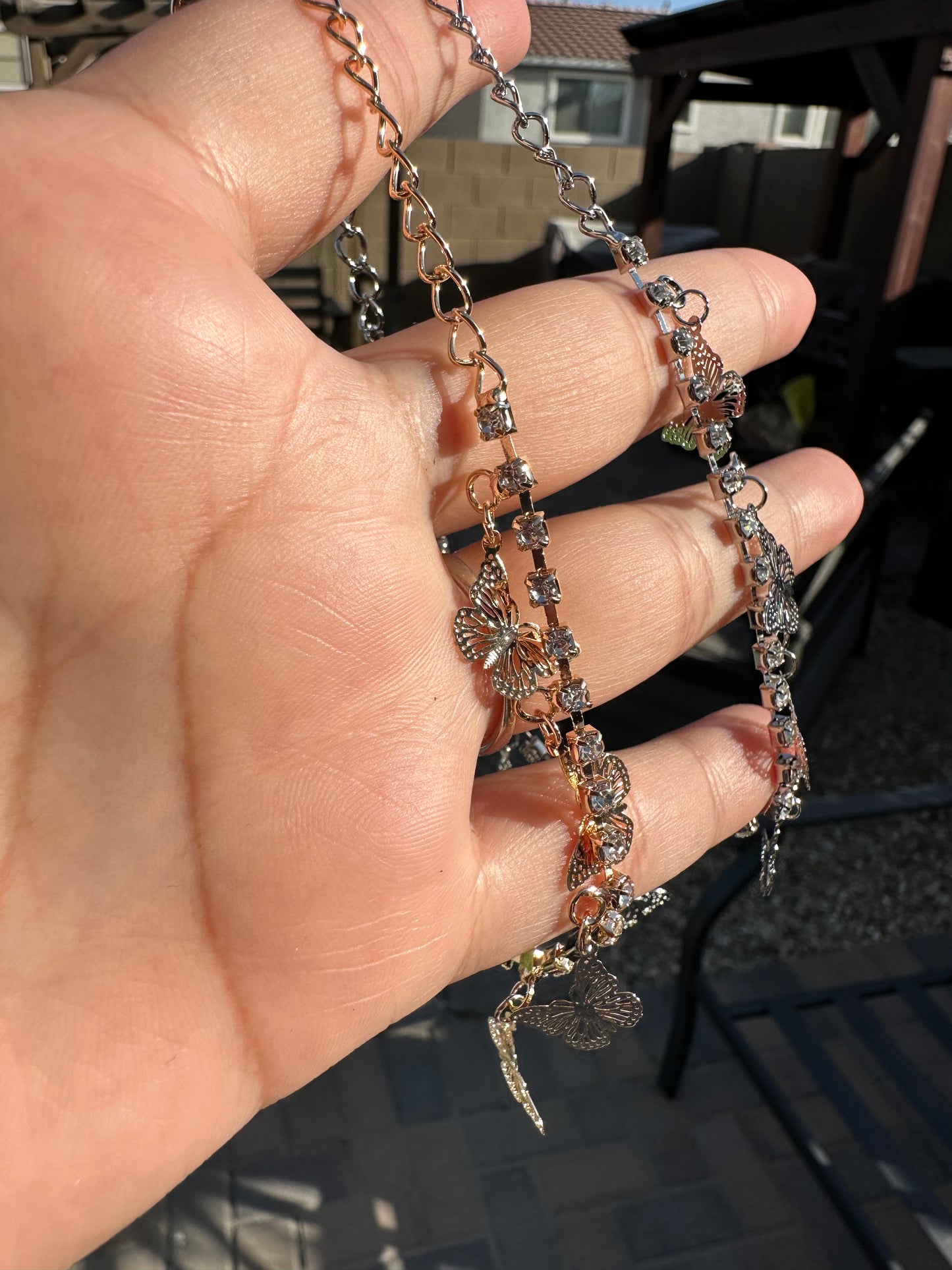 BUTTERFLY ANKLET
